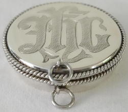Sterling silver gilt Communion Pyx